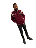 Heavyweight Letterman Jacket (Maroon)