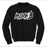 $15 Ruff Logo Crewneck Sweatshirt (Black)