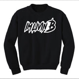 $17 Ruff Logo Crewneck Sweatshirt (Black)