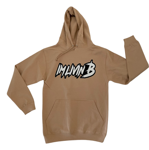 3D Ruff Logo Hoody (Nude)