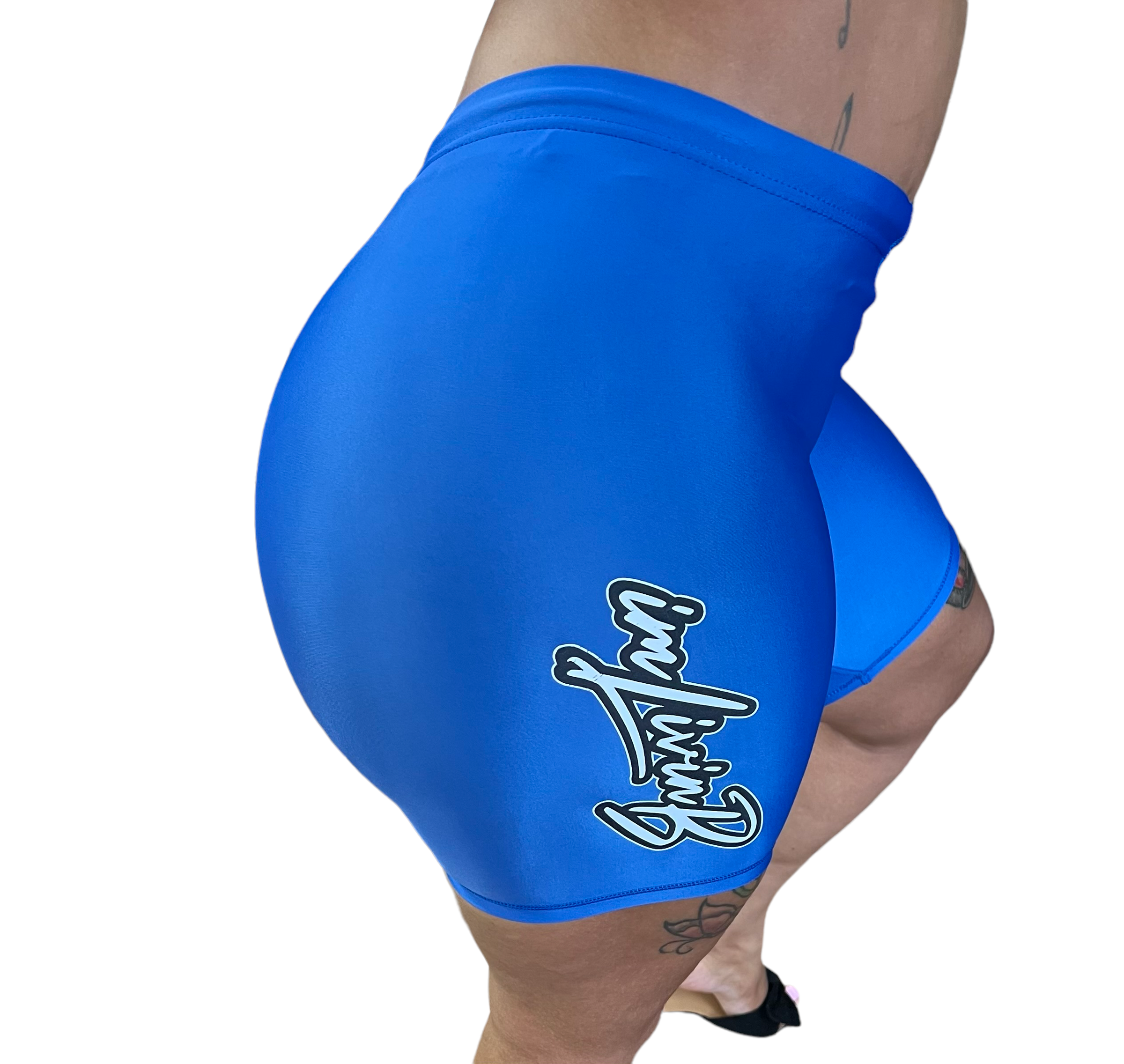 Biker Shorts Legacy Logo (Royal)