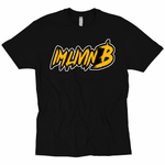 Triple 3D Ruff Logo Unisex T (Black/Yellow)