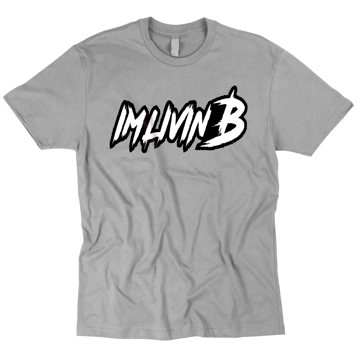 3D Ruff Logo Unisex T (Heather Grey) – ImLivinB