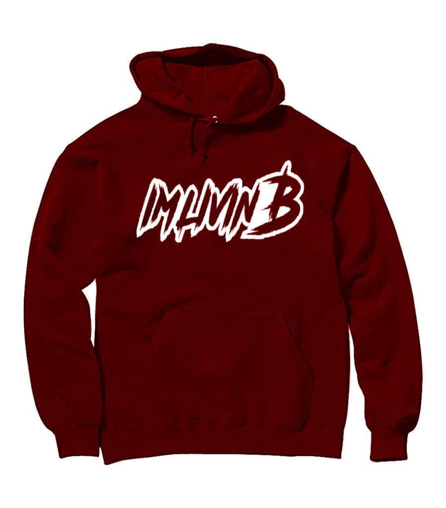 Ruff Logo Hoody Small (Burgundy)