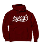 Ruff Logo Hoody (Burgundy)