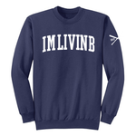 $15 Marathon Logo Crewneck Sweatshirt (NAVY)