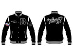 Heavyweight Letterman Jacket (Black)