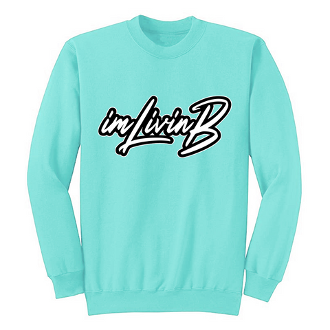 Peppermint 3D Legacy Logo Crewneck Sweatshirt