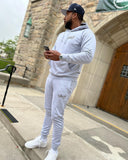 Legacy Logo Heather Grey Joggersuit