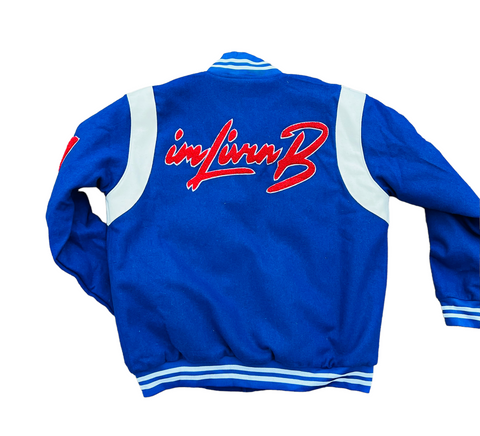 Heavyweight Letterman Jacket (BILLS MAFIA COLORWAY)