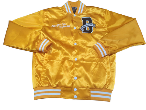 Satin Lightweight Jacket (Pirate Yellow)
