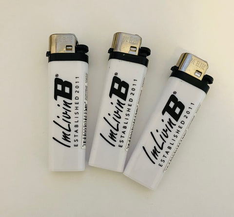 Promo Lighter (3 pack of white lighters)