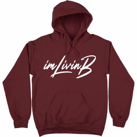 Legacy Logo Hoody (Burgundy)