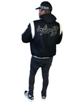 Heavyweight Letterman Jacket (Black)