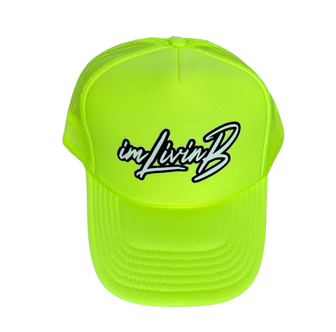 Legacy Logo Trucker Hat (Highlighter Green)