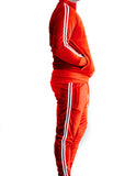 Velour Unisex Jogger Suit (Red) READ DESCRIPTION BEFORE ORDERING