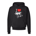 I Love Buffalo Hoodie (Black)
