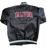 Satin Lightweight Jacket (Black)