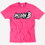 3D Ruff Logo T Neon Pink