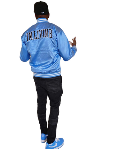 Satin Lightweight Jacket (Dean Smith Blue)