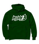 Ruff Logo Hoody (Bottle Green)