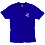 I Love Buffalo Left Chest Tee (Royal)