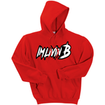 3D Ruff Logo Hoody (Red)