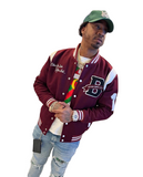 Heavyweight Letterman Jacket (Maroon)