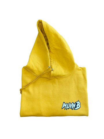 Left Chest 3D Ruff Logo Hoody (Mustard)