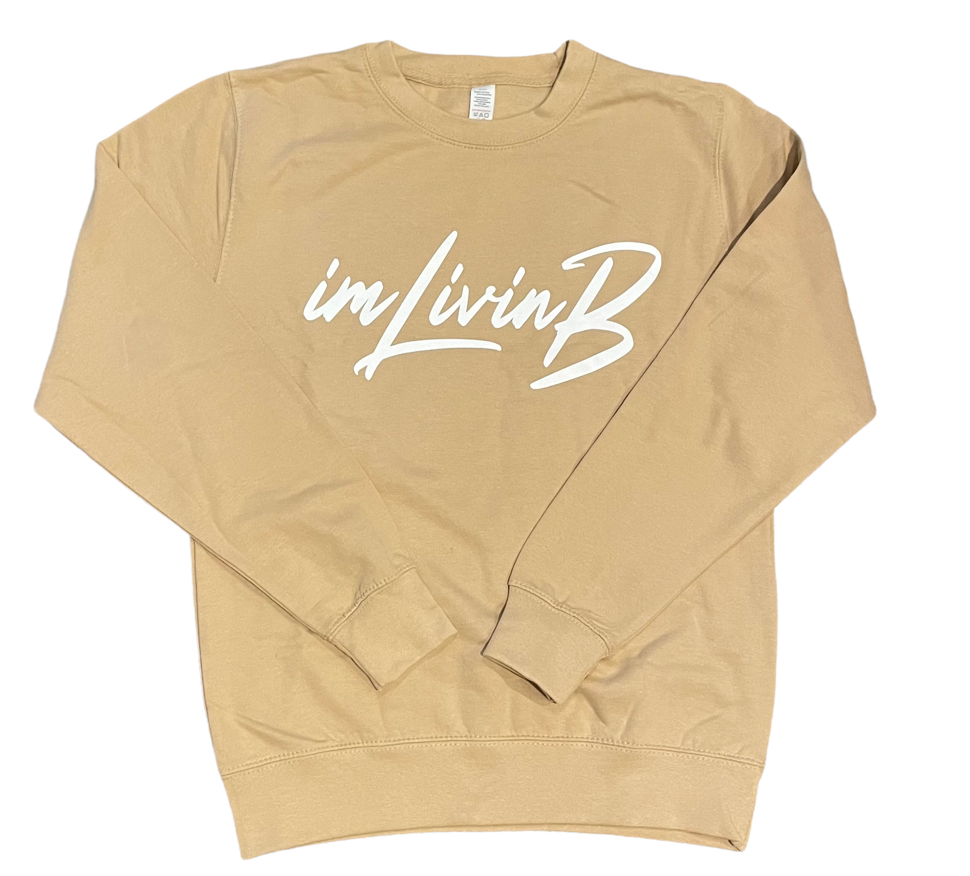 $19 Crewneck Sweatshirt (Sand) – ImLivinB