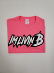 3D Ruff Logo T Neon Pink